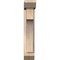Ekena Millwork Westlake Slat Smooth Bracket w/ Offset Brace, Douglas Fir, 5 1/2"W x 18"D x 30"H BKT0604X18X30WTL06SDF - alternate 3